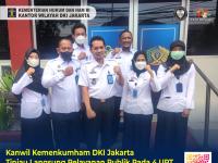 Kanwil Kemenkumham DKI Jakarta Tinjau Langsung Pelayanan Publik Pada 4 UPT