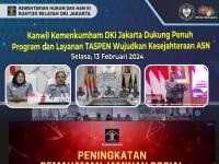 Kanwil Kemenkumham DKI Jakarta Dukung Penuh Program dan Layanan TASPEN Wujudkan Kesejahteraan ASN