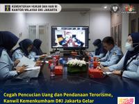 Cegah Pencucian Uang dan Pendanaan Terorisme, Kanwil Kemenkumham DKI Jakarta Gelar Sosialisasi Beneficial Ownership (BO) kepada Notaris dan Pelaku Usaha