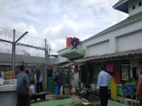 Lapas Narkotika Jakarta Lakukan Giat Kebersihan  Rumah Ibadah