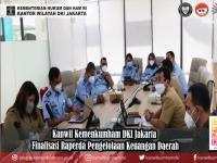 Kanwil Kemenkumham DKI Jakarta Finalisasi Raperda Pengelolaan Keuangan Daerah
