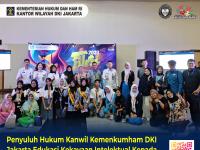 Penyuluh Hukum Kanwil Kemenkumham DKI Jakarta Edukasi Kekayaan Intelektual Kepada Para Talenta Wirausaha Anak Indonesia 