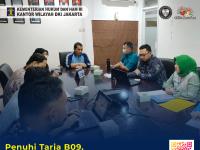 Penuhi Tarja B09, Kanwil Kemenkumham DKI Jakarta Gelar Rapat Monev IPK-IKM