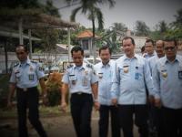 Kakanwil, Dahlan Pantau Keadaan Barang Sitaan Negara di Rupbasan Jakarta Barat-Tanggerang