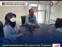 Kanwil Kemenkumham DKI Jakarta Siap Tingkatkan Penilaian Kinerja melalui Pelaksanaan Anggaran Program Penegakan dan Pelayanan Hukum