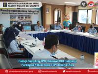 Hadapi Sampling TPN, Kakanwil DKI Dampingi Persiapan Kanim Kelas I TPI Jakarta Utara