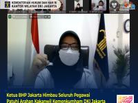 Ketua BHP Jakarta Himbau Seluruh Pegawai Patuhi Arahan Kakanwil Kemenkumham DKI Jakarta Implementasikan Regulasi Covid-19