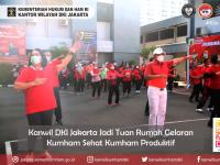 Kanwil DKI Jakarta Jadi Tuan Rumah Gelaran Kumham Sehat Kumham Produktif