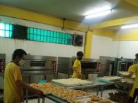 Pembuatan Roti Kayna WBP Lapas Narkotika Jakarta