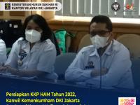 Persiapkan KKP HAM Tahun 2022, Kanwil Kemenkumham DKI Jakarta Sambangi Kantor Walikota Jakarta Selatan