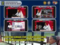 Launching KUMHAM-CSIRT Kementerian Hukum dan Hak Asasi Manusia Republik Indonesia