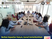 Berikan Kepastian Hukum, Kanwil Kemenkumham DKI Jakarta Selenggarakan Rapat Pemetaan Raperda