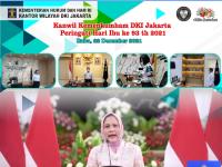Kanwil Kemenkumham DKI Jakarta Peringati Hari Ibu Ke-93 Tahun 2021