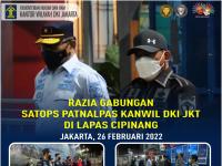 Antisipasi Gangguan Keamanan dan Ketertiban, Kakanwil Kemenkumham DKI Jakarta Perkuat Pengendalian Lapas Kelas I Cipinang