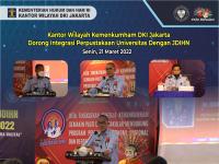 Kantor Wilayah Kemenkumham DKI Jakarta Dorong Integrasi Perpustakaan Universitas dengan JDIHN
