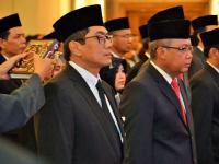 Pelantikan Kepala Kantor Wilayah Kementerian Hukum dan HAM DKI Jakarta menjadi Kepala Badan Pengembangan Sumber Daya Manusia