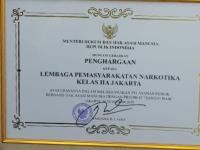 Lapas Narkotika Jakarta raih penghargaan UPT Terbaik Pelayanan Publik Berbasis HAM
