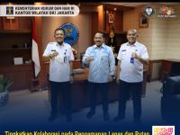 Tingkatkan Kolaborasi pada Pengamanan Lapas dan Rutan, Kakanwil Kemenkumham DKI Jakarta Sambangi BNN RI
