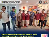 Kanwil Kemenkumham DKI Jakarta Jalin Sinergi Penyuluhan Hak Anak dengan Save The Children Indonesia