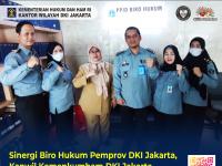 Sinergi Biro Hukum Pemprov DKI Jakarta, Kanwil Kemenkumham DKI Jakarta Koordinasikan Penelitian Akhir