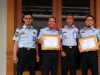 Rupbasan Klas I Jakarta Pusat Berhasil Meraih Double Winner Sekaligus dari Kantor Wilayah Kementerian Hukum dan HAM DKI Jakarta