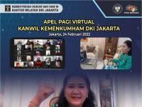 Apel Virtual, Kadiv Administrasi Kanwil Kemenkumham DKI Jakarta: 