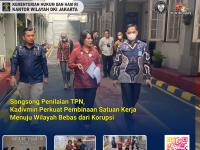 Songsong Penilaian TPN, Kadivmin Perkuat Pembinaan Satuan Kerja Menuju Wilayah Bebas dari Korupsi