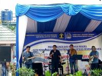 Tampil Memukau Band Musik Akustik Lapas Narkotika Jakarta Mengisi Acara Pesta Kuliner Dari Berbagai Negara Dalam Rangka Memperingati Hari Bhakti Imigrasi ke-69