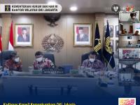 Kadivpas Kanwil Kemenkumham DKI Jakarta Ikuti Sosialisasi Permenkumham Nomor 7 Tahun 2022 secara Virtual