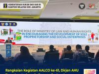 Rangkaian Kegiatan AALCO ke-61, Dirjen AHU Tegaskan Indonesia Dorong Perkembangan Investasi ASEAN dan Asia-Afrika