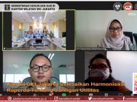 Kanwil DKI Jakarta Selesaikan Harmonisasi Raperda Tentang Jaringan Utilitas