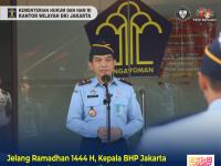 Jelang Ramadhan 1444H, Kepala BHP Jakarta Ingatkan Jajaran Untuk Saling Memaafkan dan Jalin Harmonisasi Antar ASN