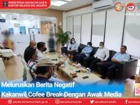 Kakanwil Coffee Break Denga Awak Media