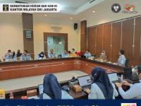 Kanwil Kemenkumham DKI Jakarta Hadiri Sosialisasi Pelaksanaan Survei Pelayanan Publik