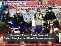 Razia Serentak Lapas Rutan Kanwil DKI Jakarta Bersama Aparat Penegak Hukum 