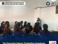 Tim Penyuluh Hukum Tingkatkan Kesadaran Hukum bagi Warga Binaan Lapas Perempuan Kelas IIA Jakarta