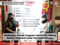 Yandusagu, Inovasi Unggulan Kanwil DKI Jakarta Berikan Pelayanan pada Hari Sabtu-Minggu