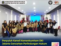 Penyuluh Kanwil Kemenkumham DKI Jakarta Gencarkan Perlindungan Hukum Kekayaan Intelektual pada Pelajar SMAN 6 Jakarta