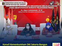 Kanwil Kemenkumham DKI Jakarta Bangun Komunikasi Organisasi Melalui Digital, Guna Wujudkan Budaya Kerja Pelayanan Prima