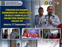 Kunjungi Kanim Tanjung Priok, Kakanwil Kemenkumham DKI Jakarta Berikan Penguatan dan Motivasi Hadapi TPN
