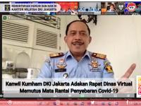Kanwil Kumham DKI Jakarta Adakan Rapat Dinas Virtual Memutus Mata Rantai Penyebaran Covid-19