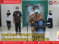 Apel Sore Virtual Pegawai Kemenkumham DKI Jakarta