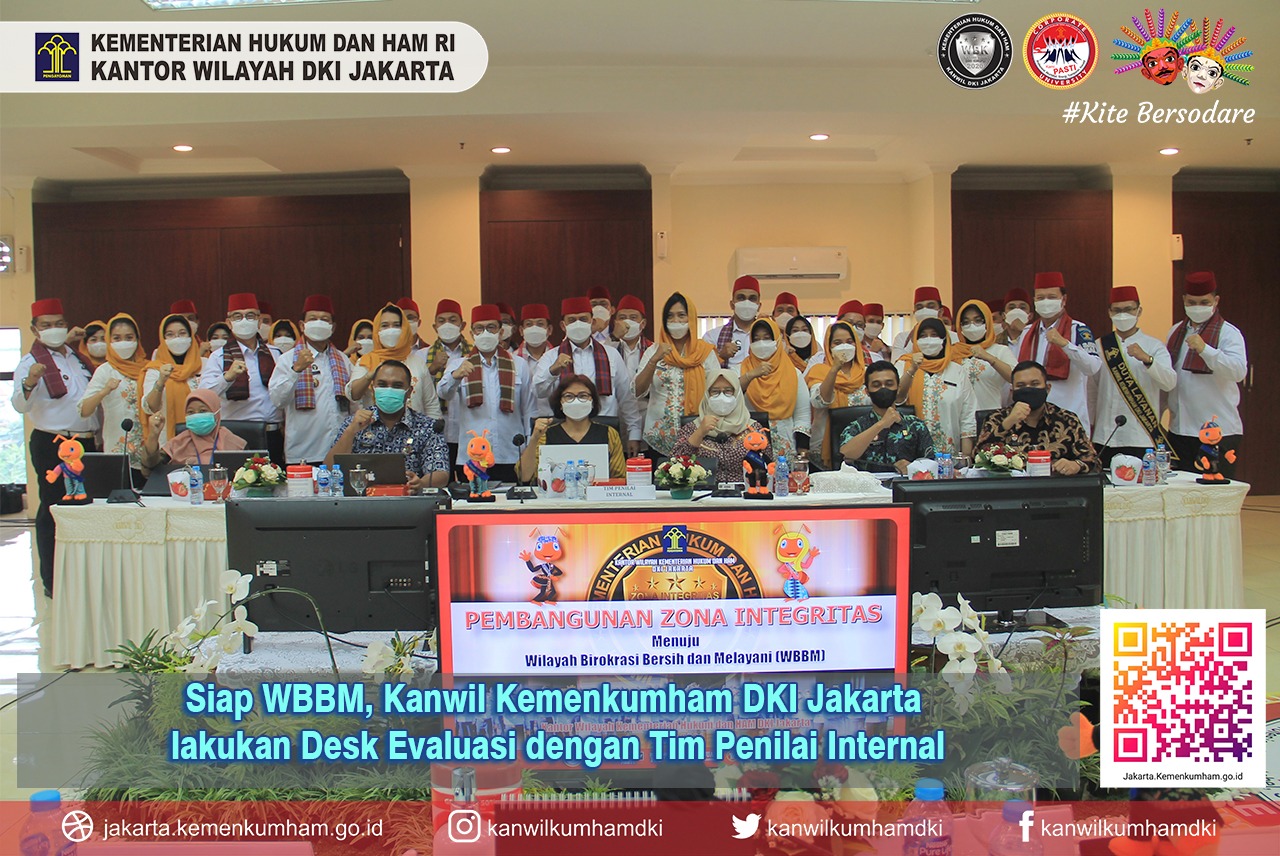 Desk Evaluasi Kanwil Kemenkumham DKI Jakarta 1