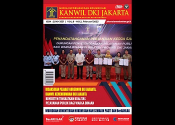 Buletin Kanwil Kemenkumham DKI Jakarta Februari 2022