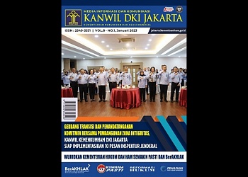 Buletin Kanwil Kemenkumham DKI Jakarta Januari 2022
