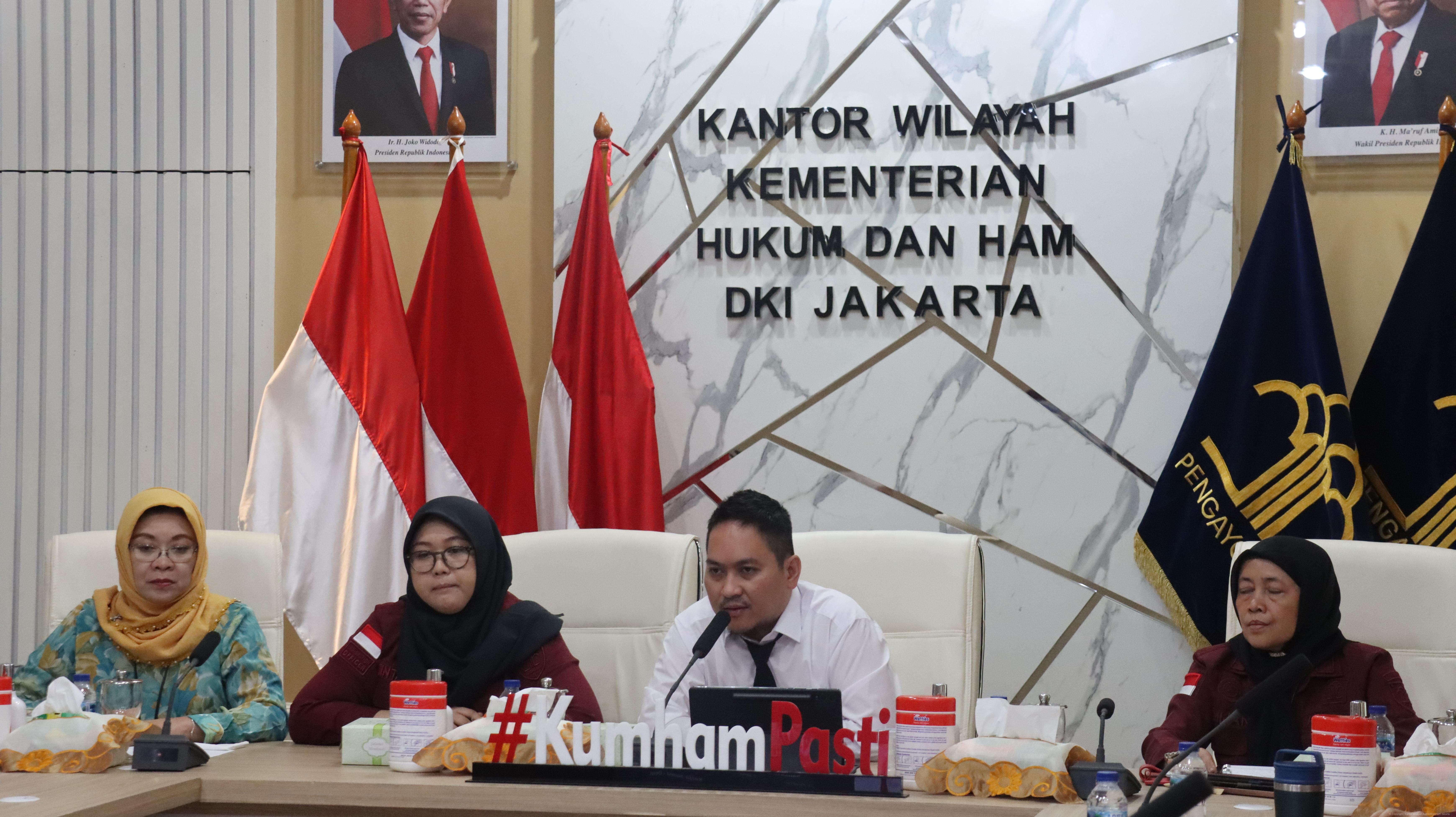 Sambut Hari HAM Sedunia Ke – 76, Kanwil DKI Jakarta Dukung Penuh Program Ditjen HAM